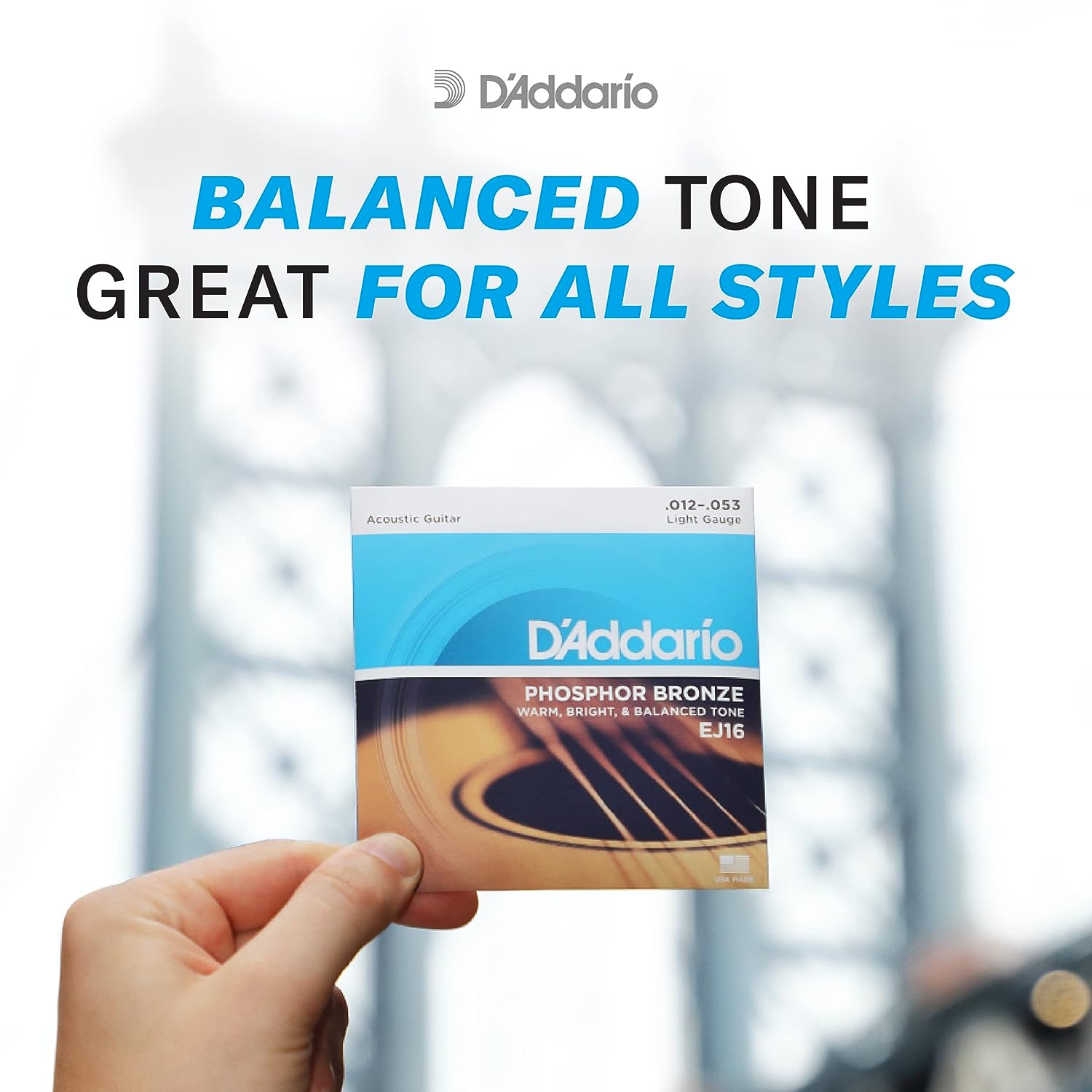 D'Addario EJ15 Phosphor Bronze Extra Light Acoustic Strings