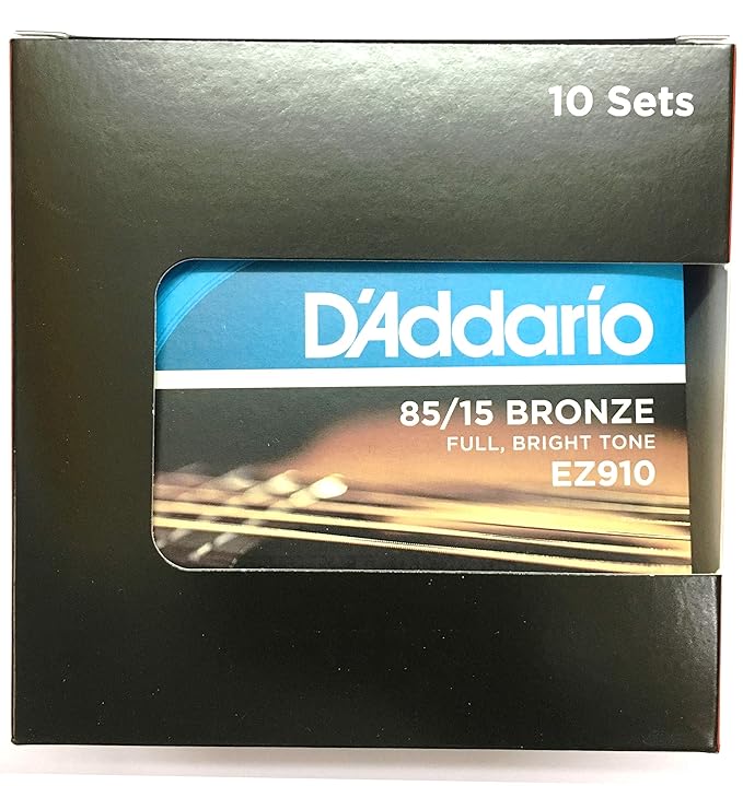 D'Addario EZ910 Light Acoustic Guitar Strings