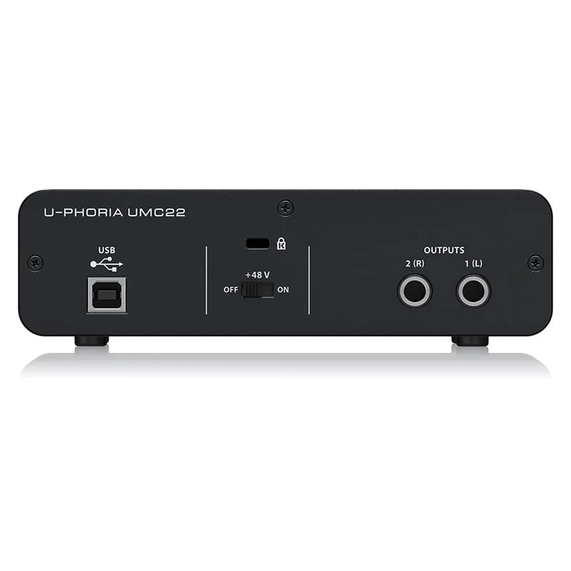 Behringer U-PHORIA UMC22 USB Audio Interface