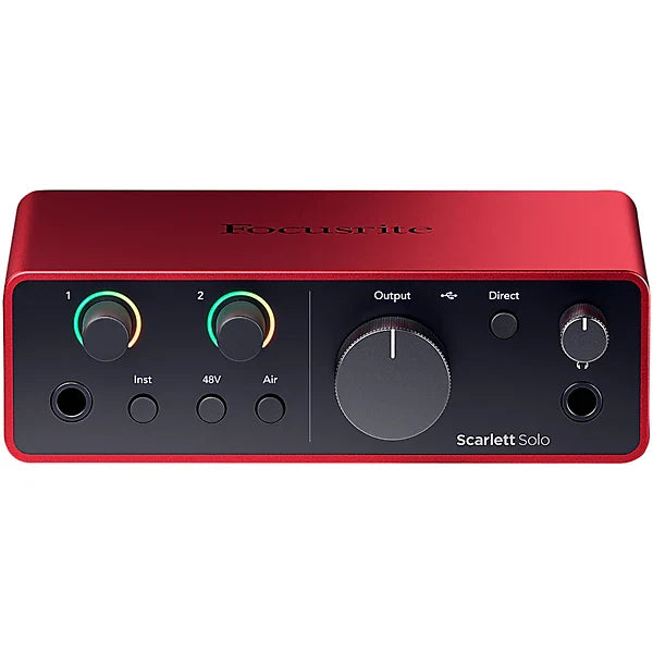 Focusrite Scarlett Solo 4th Gen Studio Bundle