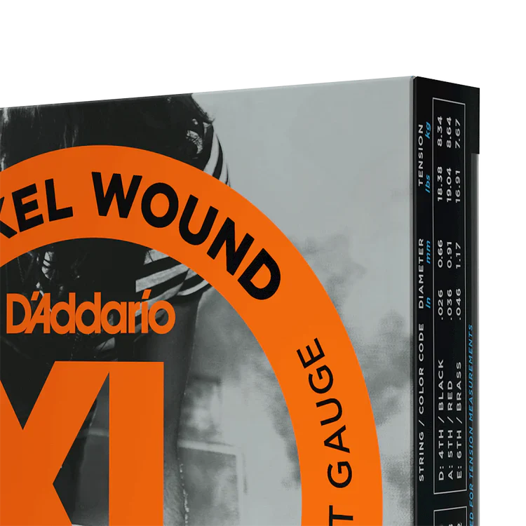 D'Addario EXL110 Regular Light Nickel Electric Guitar Strings